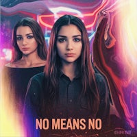 the poster for no means no
